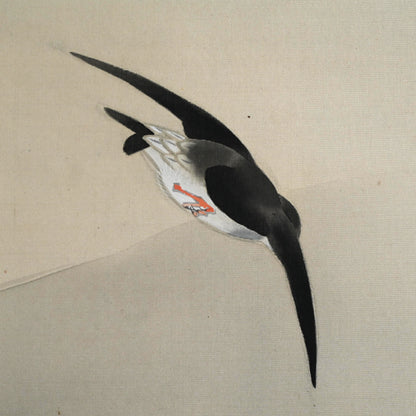 Modernist Scroll, Iwa-Tsubame ー長野 草風 “岩燕”
