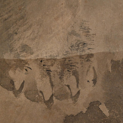 Antique Japanese Blue Eyed Tiger by Fuminobu