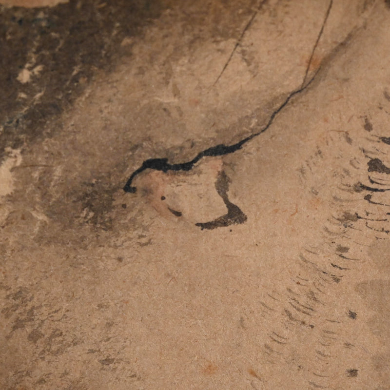 Antique Japanese Blue Eyed Tiger by Fuminobu