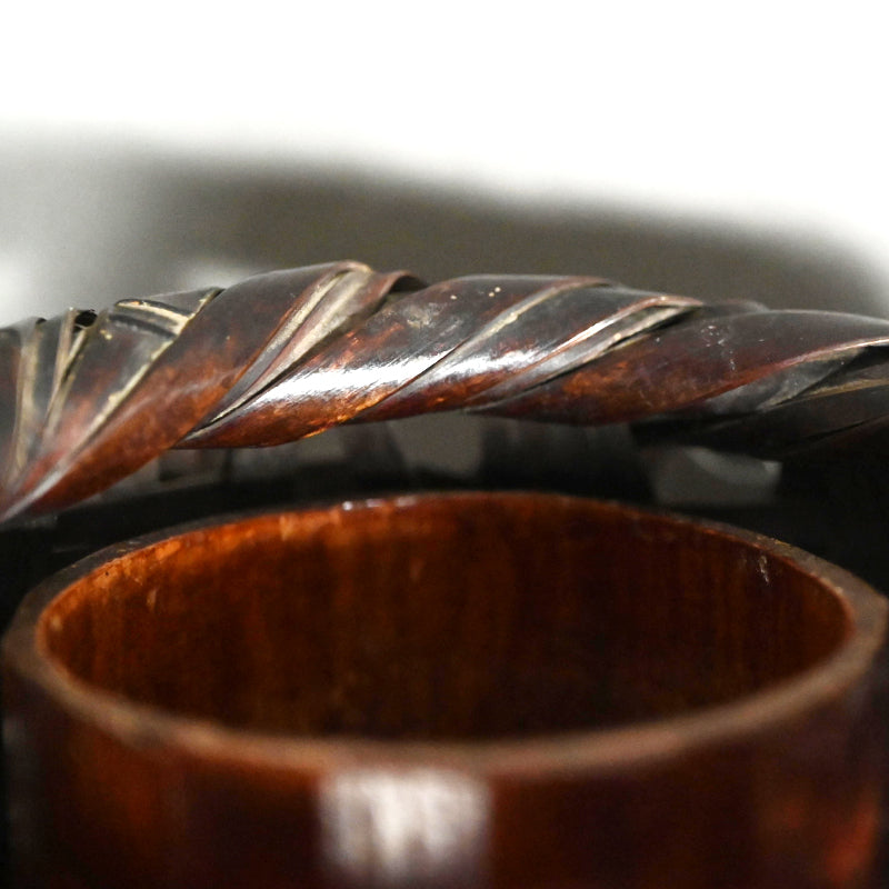 Kakehana Art Bamboo Hanging Basket ー上田 尚雲斎 "柱かけ花籃"