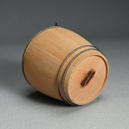 Wooden Sake set by Tarugen ー京なわて たる源 “酒器”