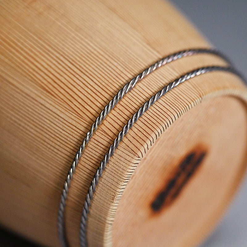 Wooden Sake set by Tarugen ー京なわて たる源 “酒器”