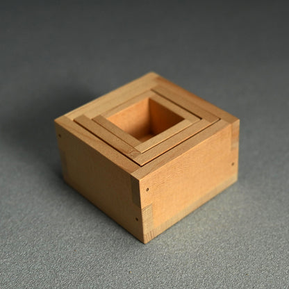 Wooden Sake set by Tarugen ー京なわて たる源 “酒器”