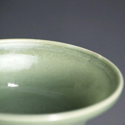 Published Antique Japanese Sanda Seiji Celadon Vase