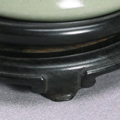 Published Antique Japanese Sanda Seiji Celadon Vase