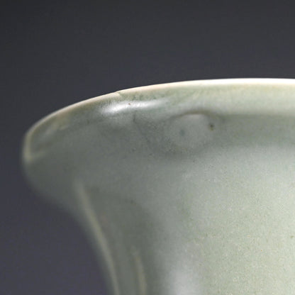 Published Antique Japanese Sanda Seiji Celadon Vase