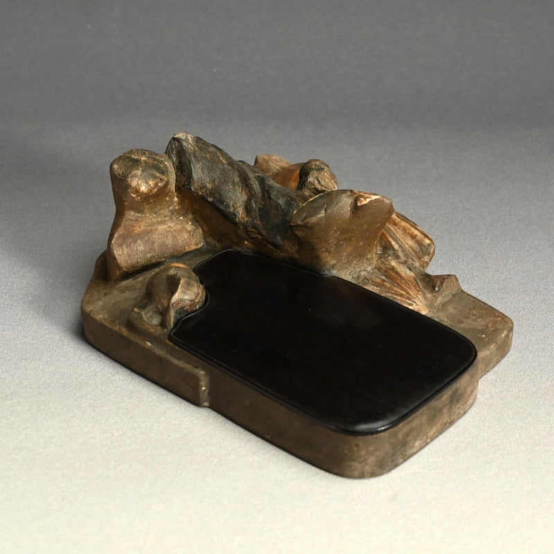 日本の古代の化石硯石