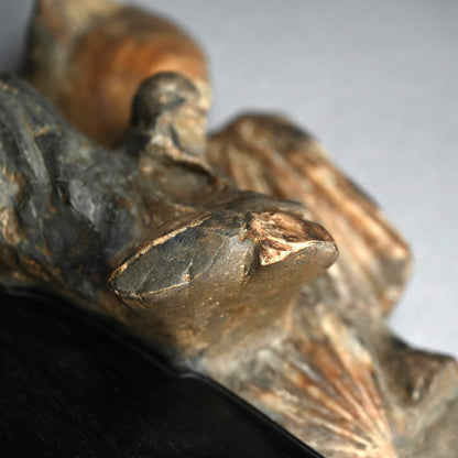 日本の古代の化石硯石