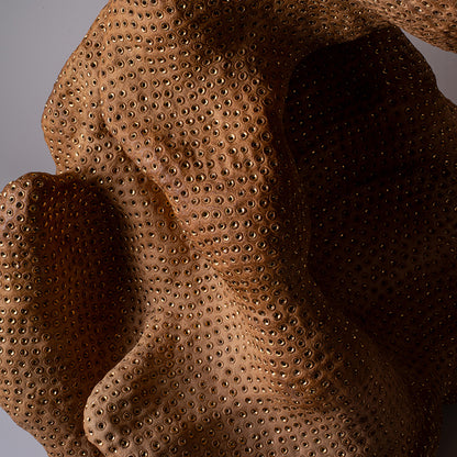 Phantasmagorical Ceramic Sculpture, “Skin of the Earth” ー向井 奈生子 “土の皮Ⅰ”