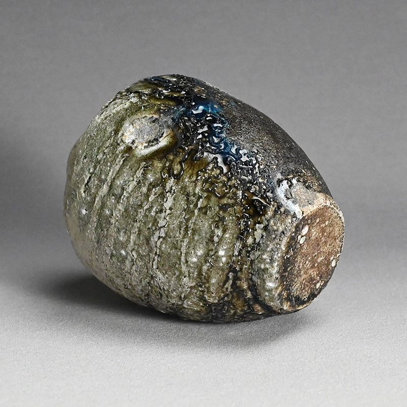 Encrusted Yohen Vase, 2025 ー土井 雅文 “窯変花器”