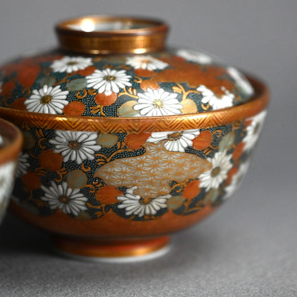 絶品明治p.九谷焼 鉢セット