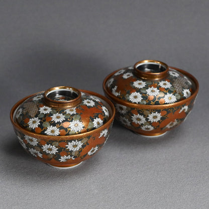 絶品明治p.九谷焼 鉢セット