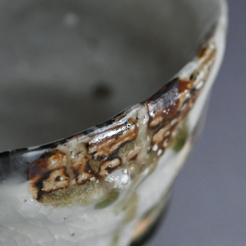 Huge Shochu Nomi Sake Cup ー村越 琢磨 "春秋茶碗"