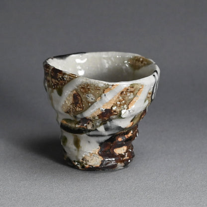 Huge Shochu Nomi Sake Cup ー村越 琢磨 "春秋茶碗"