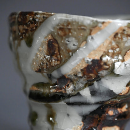 Huge Shochu Nomi Sake Cup ー村越 琢磨 "春秋茶碗"