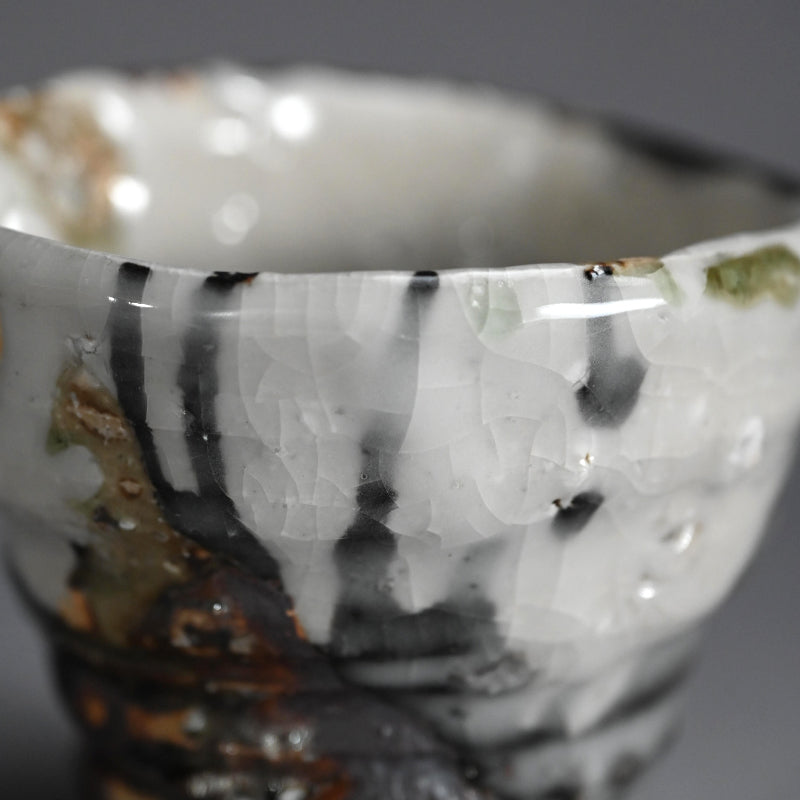 Huge Shochu Nomi Sake Cup ー村越 琢磨 "春秋茶碗"