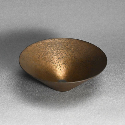 Exquisite 5 pc. Fugen Gold Bowl Set ー松下 広樹 “普賢ゴールド浅鉢揃”