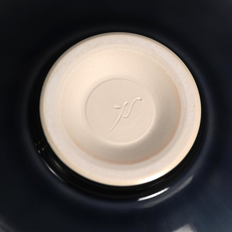 Exquisite Fluted Serving Bowl ー永草 陽平 “流彩磁鉢”