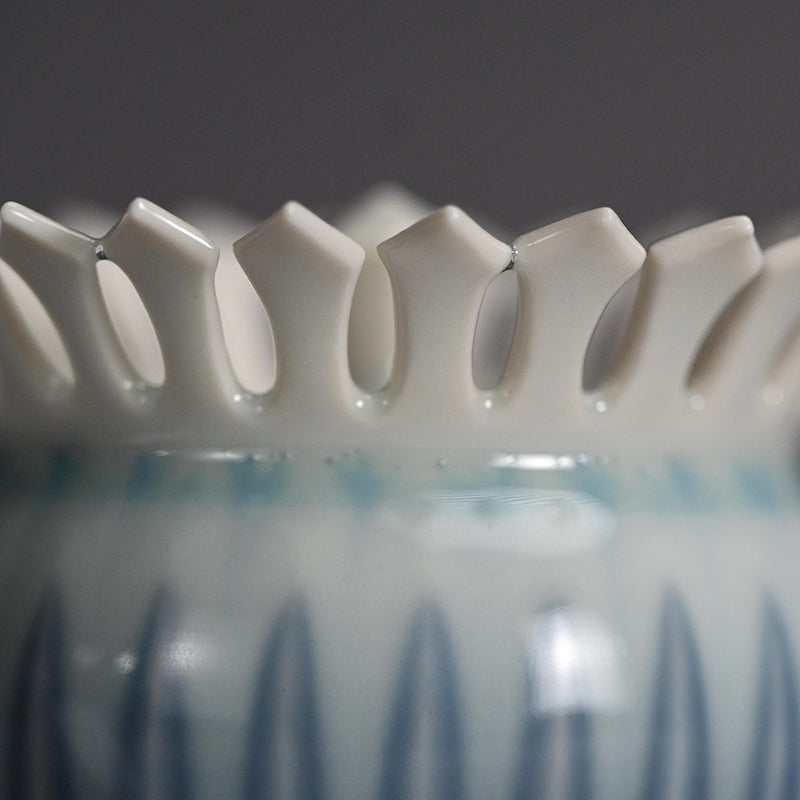 Chaki Maccha Tea Container ー永草 陽平 “流彩磁盒子”