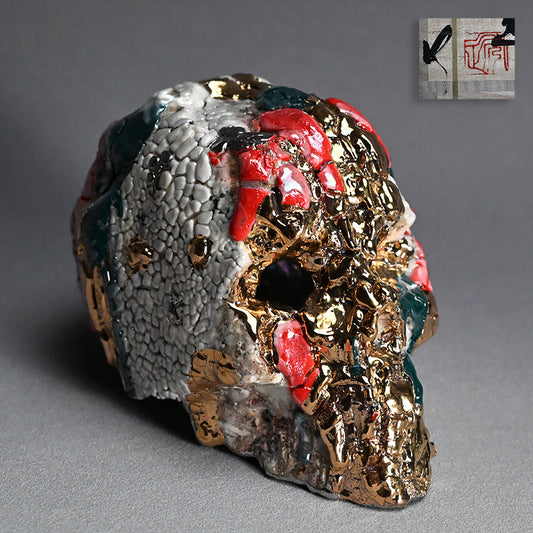 Skull Chawan ー市川 透 “茶盌 晴礼讃歌”