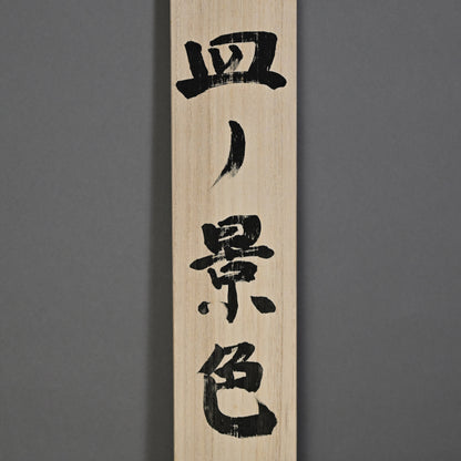 Colorful Ceramic Plate Study Scroll, Sara no Keshiki ー重森 陽子 "皿ノ景色"