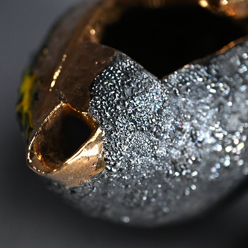 Ma-o Shuki Sake Set ー市川 透 “「魔王」 酒器片口２点セット”