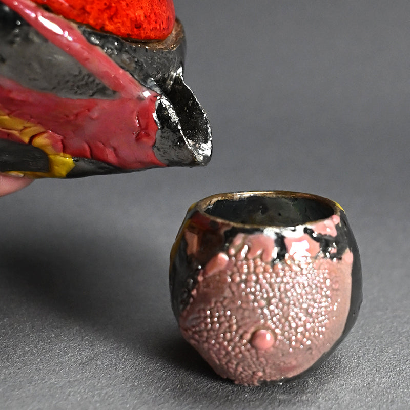 Vibrant Sencha Tea Set ー市川 透 “人生は美しい 宝瓶３点セット”