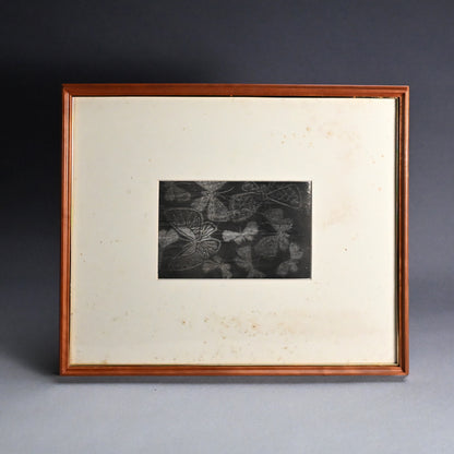 Untitled, monotype, circa 1965, Butterflies ー野村 耕