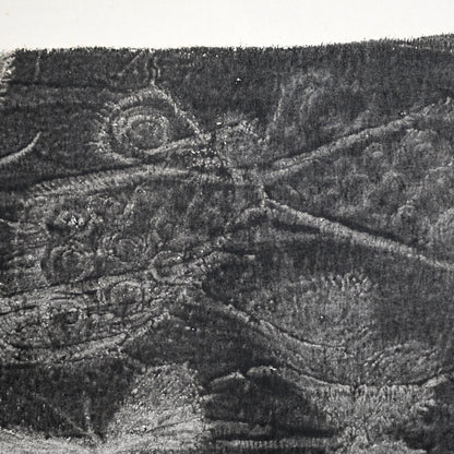 Untitled, monotype, circa 1965, Butterflies ー野村 耕