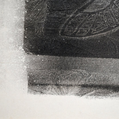 Untitled, monotype, circa 1965, Butterflies ー野村 耕