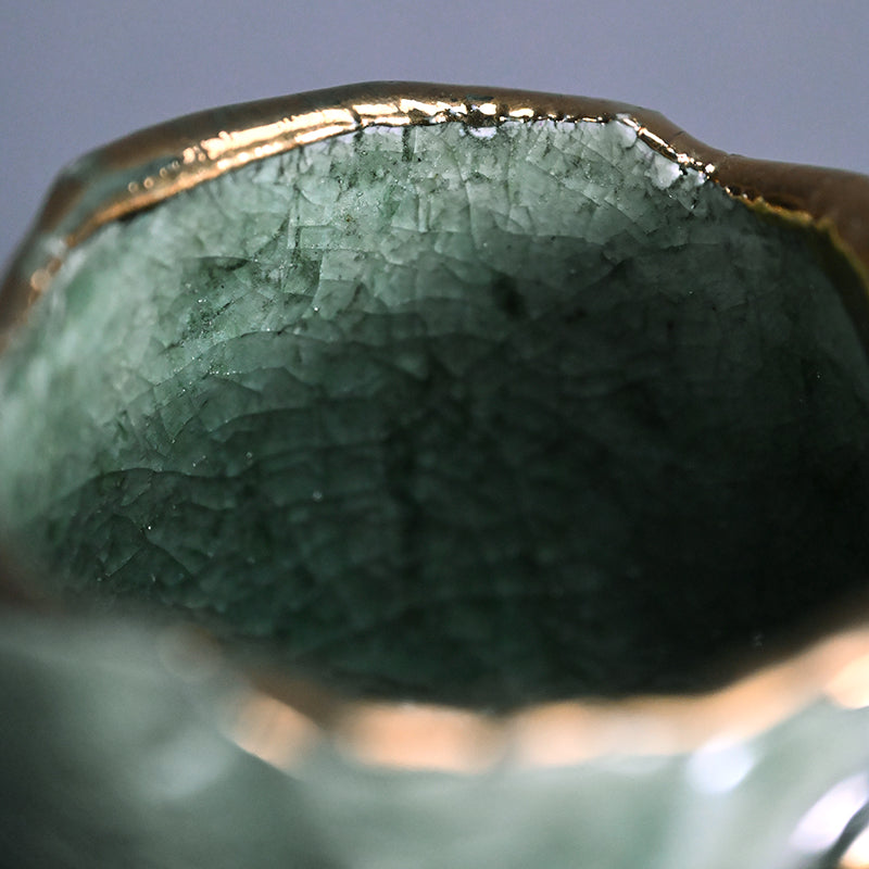 Celadon Shuki Sake Set ー市川 透 “Céladon 酒器片口２点セット”
