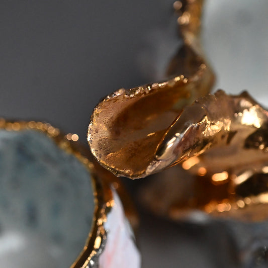 Delightful Colorful Sake Set ー市川 透 “悦 酒器片口２点セット”