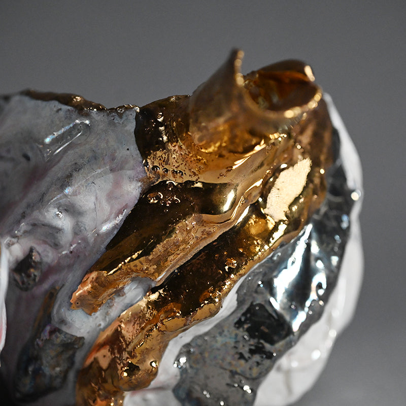 Delightful Colorful Sake Set ー市川 透 “悦 酒器片口２点セット”