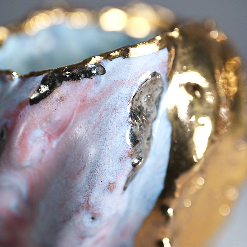 Delightful Colorful Sake Set ー市川 透 “悦 酒器片口２点セット”