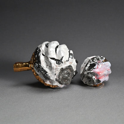 Delightful Colorful Sake Set ー市川 透 “悦 酒器片口２点セット”