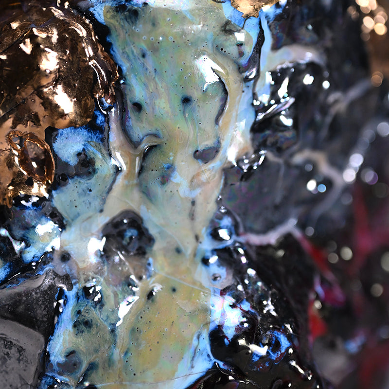 Vase Black Butterfly ー市川 透 “花器 黒蝶”