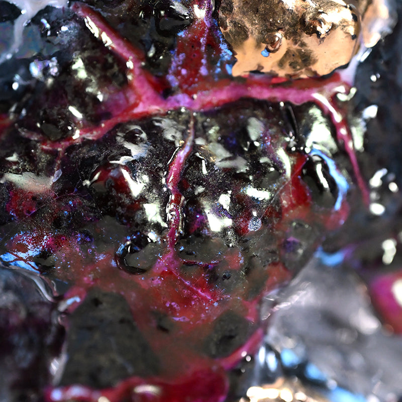 Vase Black Butterfly ー市川 透 “花器 黒蝶”