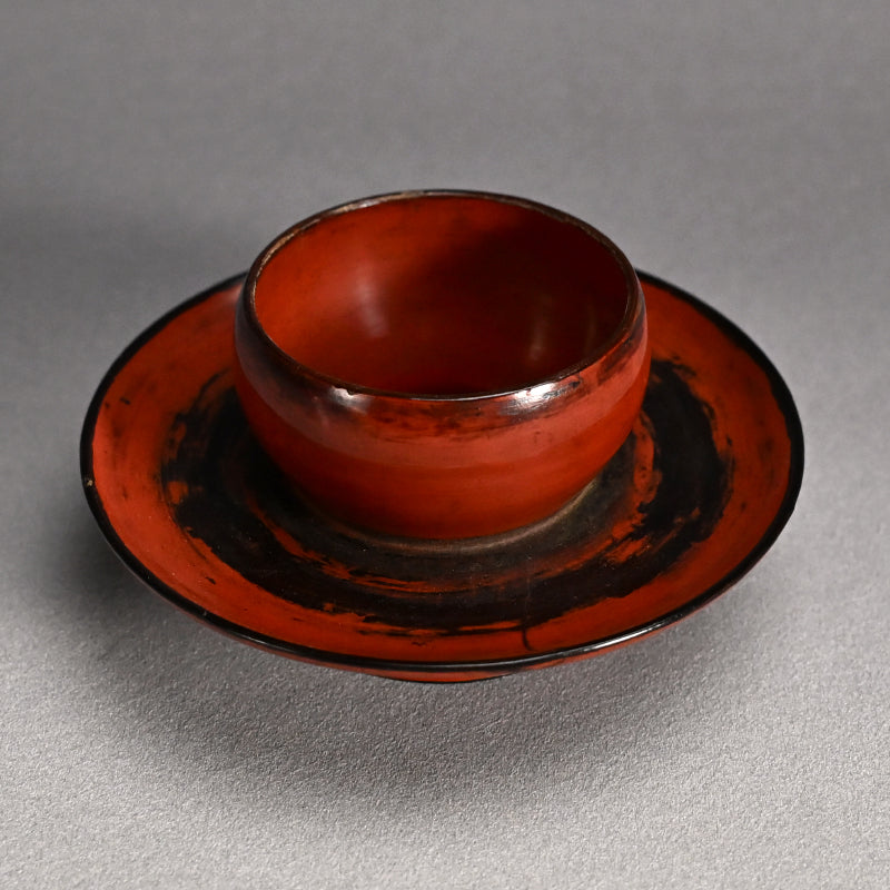 Muromachi period Negoro Lacquer Tenmoku Dai