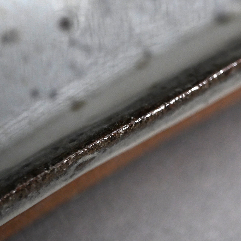 Chossen Karatsu Plate ー丸田 宗彦 “朝鮮唐津角皿”