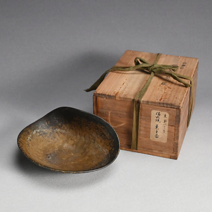 Antique Japanese Mid Edo p. Bizen Dish