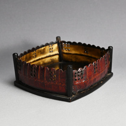 Tea Tray made from Re-purposed Yoroi Armor-parts