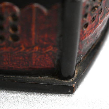 Tea Tray made from Re-purposed Yoroi Armor-parts