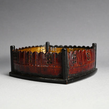 Tea Tray made from Re-purposed Yoroi Armor-parts