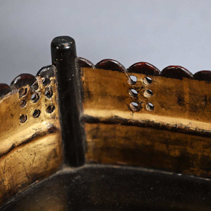 Tea Tray made from Re-purposed Yoroi Armor-parts