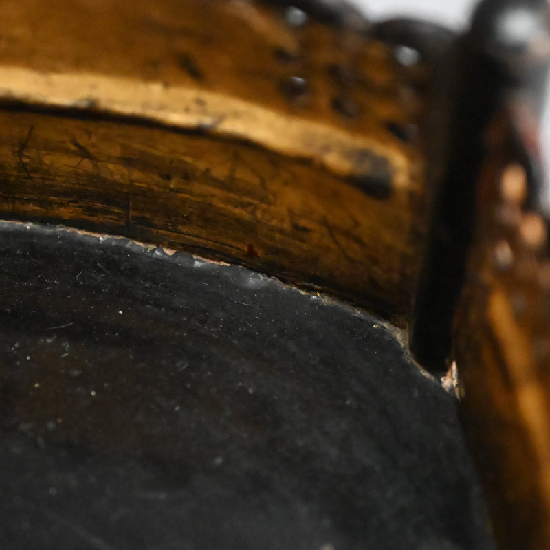 Tea Tray made from Re-purposed Yoroi Armor-parts