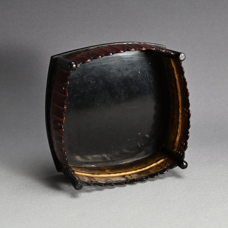 Tea Tray made from Re-purposed Yoroi Armor-parts