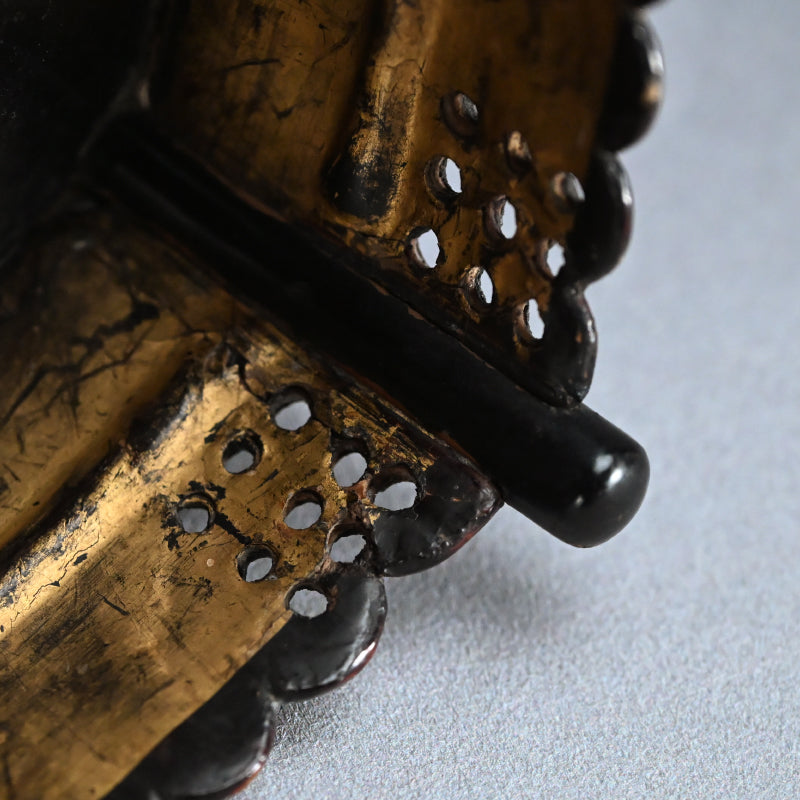 Tea Tray made from Re-purposed Yoroi Armor-parts