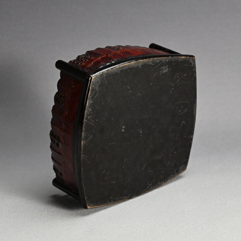 Tea Tray made from Re-purposed Yoroi Armor-parts