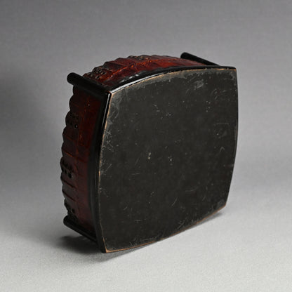 Tea Tray made from Re-purposed Yoroi Armor-parts