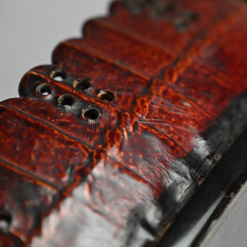 Tea Tray made from Re-purposed Yoroi Armor-parts
